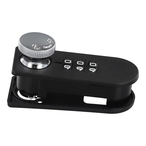 Image of BEAZOOM 3-Digit Combination Drawer Lock, Keyless Cam Lock Office Cabinets and Storage Lockers, ABS Security Latch Double for Door