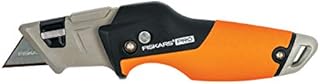 Fiskars Carbonmax Nóż, Pomarańczowy/Czarny, 17 cm