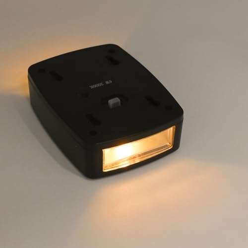 Kit 6 Arandela Solar Slim 2 Focos Luminária Parede Luz Quente