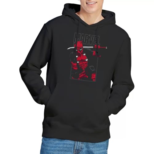Sweat Deadpool Marvel Sword Hoodie Mixte en coton pour adulte en Lot de 1