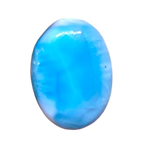 Larimar cabochon ovale 23x16mm pour création de bijoux uniques fait main