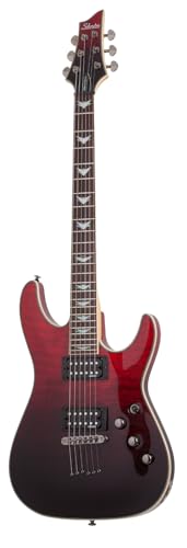 Amazon | Schecter Omen Extreme-6 エレキギター - ブラッドレッド