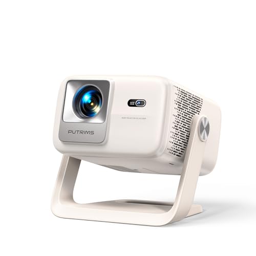 Vidéoprojecteur 4K Auto Focus/Keystone, Rétroprojecteur WiFi6 Bluetooth FHD 1080P Home