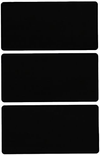 Royal Green Rectangular Stickers Color-Coding Labels for Organizing, Moving, and Storage Boxes 4" x 2" Stickers to Write On Name Tags, 45-Pack (Black)