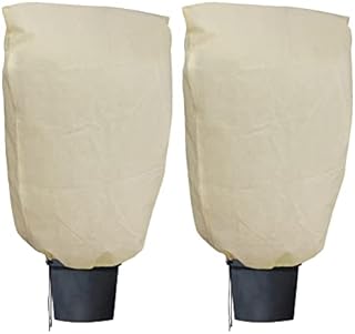 Tesmotor Winter Plant Fleece Frost Protection Cover, Plant Warming Jackets 2Pack (80 x 100CM)