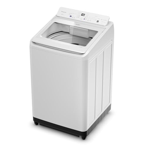 Panasonic NA-F190G1 Máquina de Lavar Top Load, Branco, Classe A, 115x64x72cm, 19Kg, Sistema Ciclone sem Agitador, Painel Digital, Ciclo Pet, Aço Inox #2