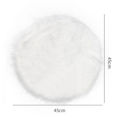 Tapete redondo de plush para arte en uñas 45cm miniatura 2