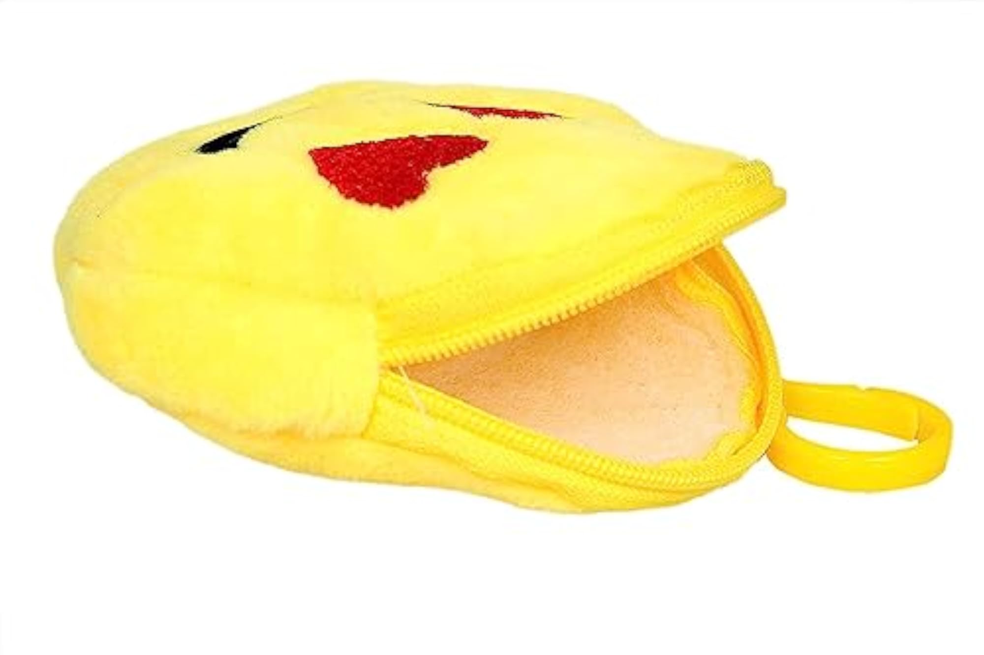 6pc Smiley Yellow Coin Pouch Case Wallet Set