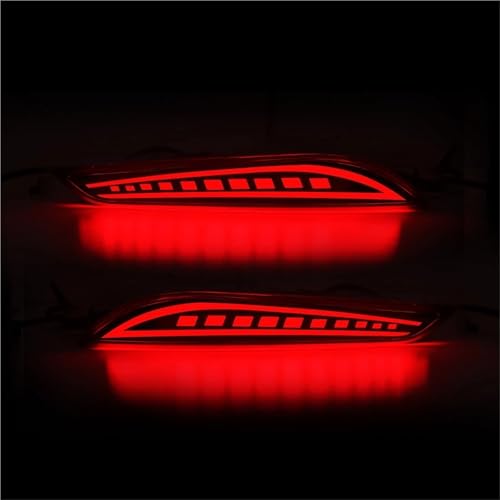 Luces traseras para Chevrolet Cruze 2017 2018 con reflector en rojo 2
