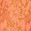 Caramel Coral Tropical Leaves