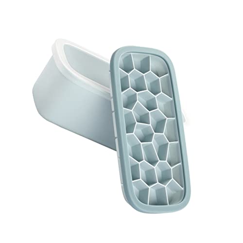 Molde para cubitos y hielo en silicona azul miniatura 1