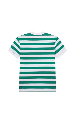 Image of Classic Girlls Striped T-Shirt,Short Sleeve, Crew Neck