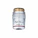 AmScope 4X Plan Achromatic Objective Lens with Knurled Ring