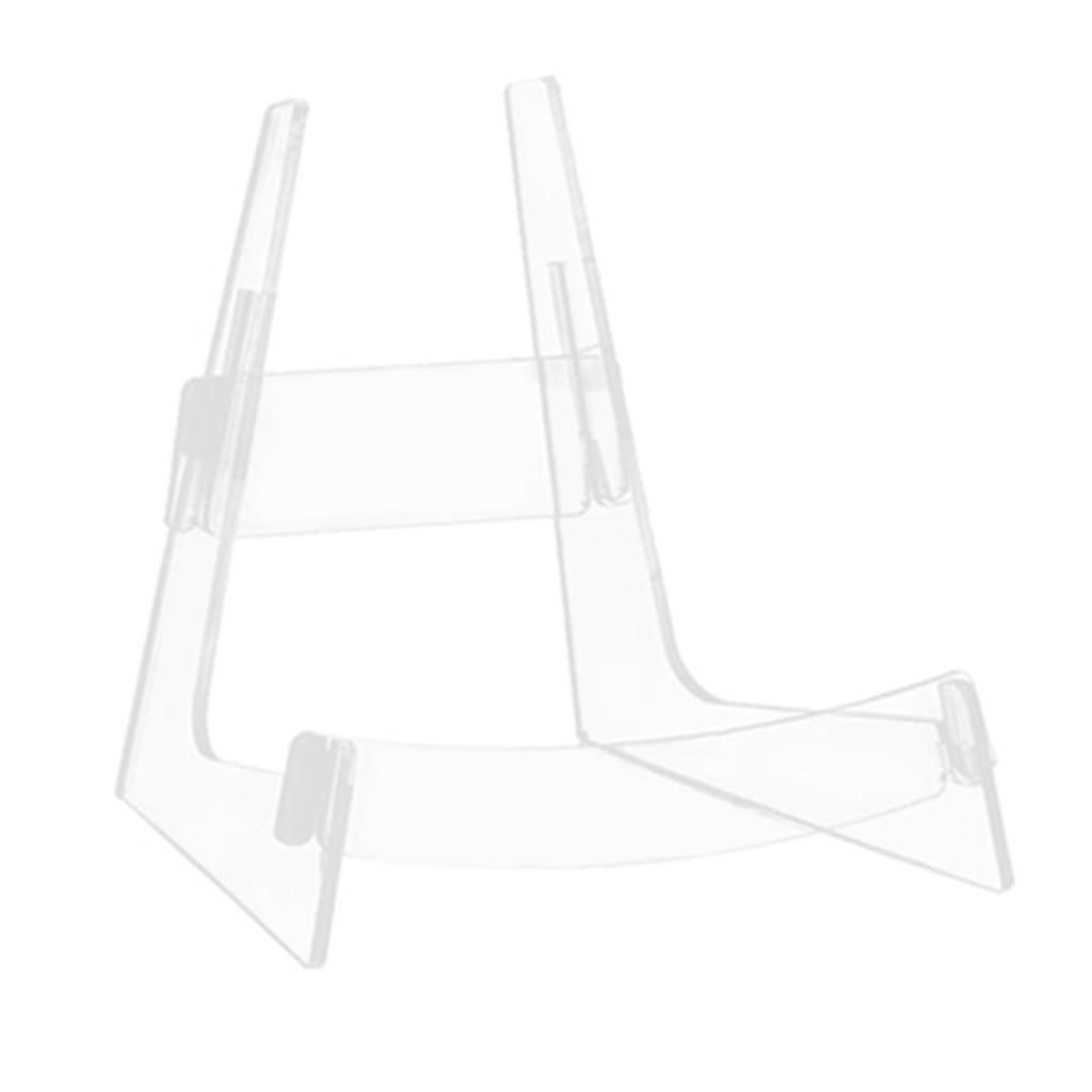 sodeber Guitar Stand Acrylic Holder Rack L-Frame Musical Instrument Floor Bracket For