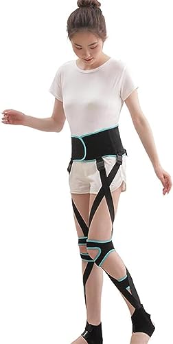 Image of O X Leg Type Correction Belt, Leg Correction Device Posture Corrector Legs, Knock Knees Valgus Deformity Bow Legs Band Straighten Belt for Adult & Kids,M