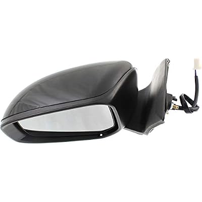 Kool Vue Driver Side Power Mirror for Mitsubishi Mirage 2014-2022 Without Signal Light Paintable