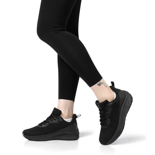 Image of Women's Non Slip Work Shoes Slip Resistant Waterproof Chef Shoe for Women Working in Kitchen Restaurant Food Service Slip-On Design Walking Sneakers Zapatos Trabajo