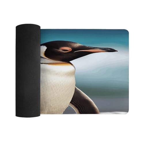 Alfombrilla Grande para Mouse de Escritorio con Diseño Pinguino miniatura 3
