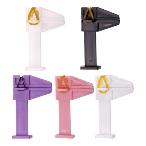 Clips para uñas extensiones 5 piezas plástico multiuso miniatura 1