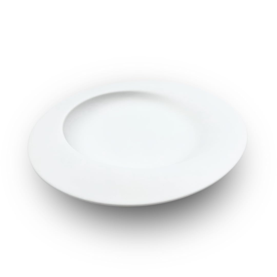 Amazon.co.jp: syokkidana ウェブ皿 (大皿 / 24cm / ホワイトマット