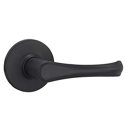 Amazon Basics December Dummy Door Lever - Matte Black #TOP1