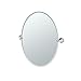 Gatco 4419 Cafe Oval Mirror, 26.5 H x 24 W