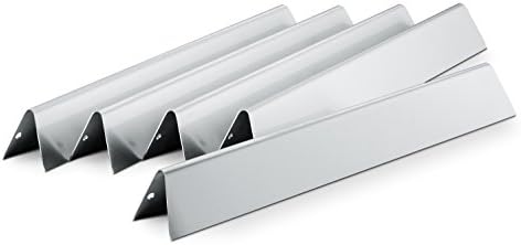 Weber Replacement Flavorizer Bars, 17.5", for Genesis 300 series (front-mounted control panel), Stainless Steel