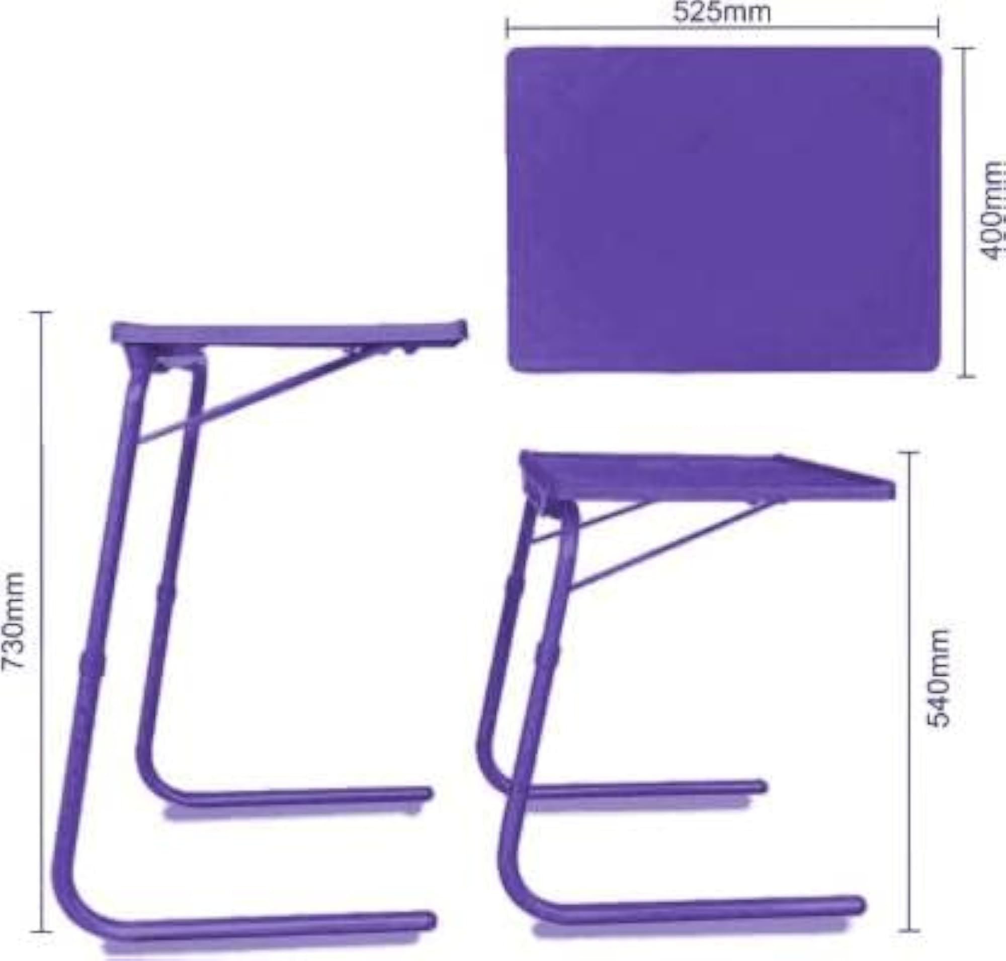 Multipurpose Laptop Table with Adjustable Heights