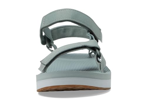Teva Women's Midform Universal Sandal, Wrought Iron/Pearl Blue, 52