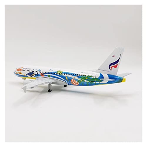 Modelo Airbus A320 de aleación escala 1:300 Planetoy Set E 5
