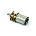 ELLANA Powered Mini N20 DC Geared Motor, Metal Gearbox 35-70rpm Motor, DC3V4.5V6V DC Small Motor Miniature DIY Robot Cars Ceiling Fan Air Pump Torque Gear