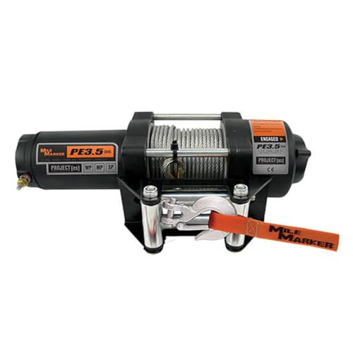 Winch eléctrico PE3500 3500 lbs con cable de acero y accesorios miniatura 2
