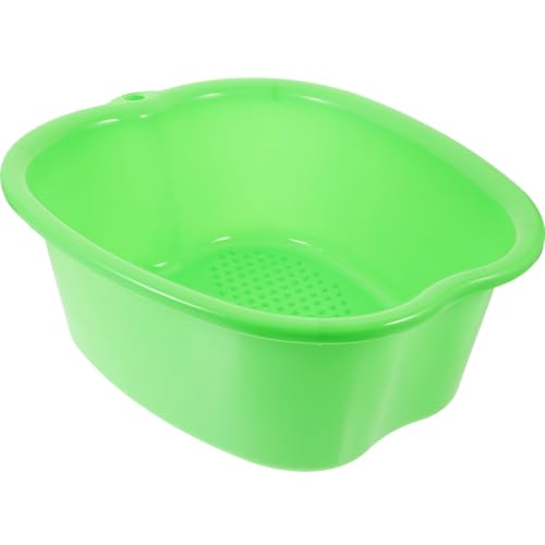 Baldín para baño de pies con masaje acupuntura verde miniatura 1