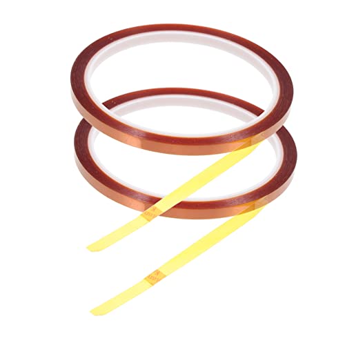 FUNOMOCYA Heat Transfer Adhesive Tape Set 2 Rolls Sublimation Tapes High Temperature Resistance