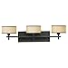 Murray Feiss Casual Luxury Dark Bronze 3 - Light Vanity Fixture
