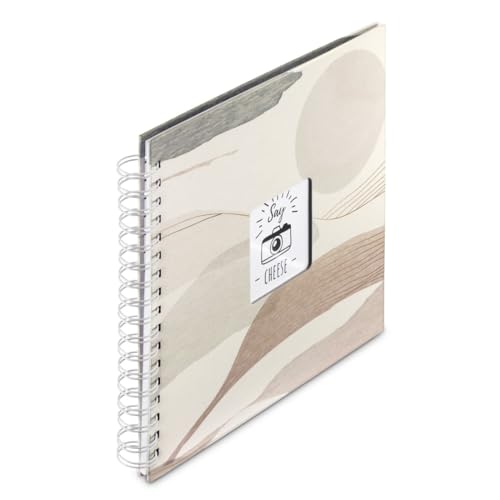 hama hCc Watercolor Spiral Album, 28x24 cm, 50 White Pages, brown