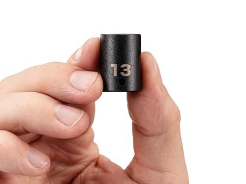 Image of TEKTON 1 /4 Inch Drive x 13 mm Shallow 12-Point Impact Socket | SID02313