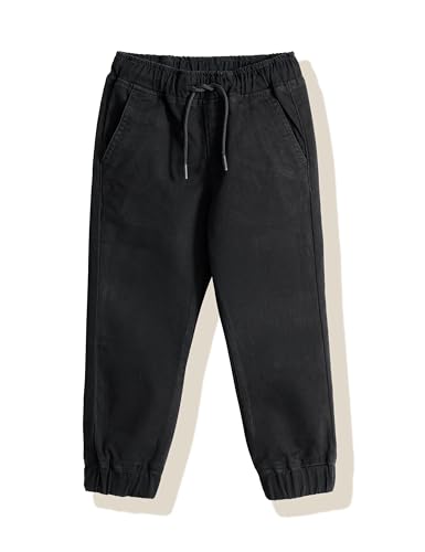 Image of Amazon Brand - Symbol Boy's Cotton Strechable Jogger | Elasticated Waistband and Cuff | Age 2-14 Years
