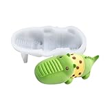  Moule à bougie en forme d\'animal mignon – 10,2 cm – Moule à mousse de crème glacée fait à la main pour fabrication de savon, bougies, diffuseur en pierre, décoration de voiture Cenmoo