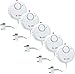 Produktbild X4-LIFE Wassermelder Alarm Wasseralarm 5X Set - 120dB laut, zum Ankleben, Batteriebetrieben, Kontakt per externem Sensor - z.B. für Keller