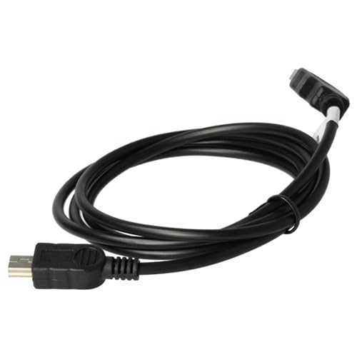 vhbw Cable transferencia USB 1 m A-Mini-B 5 pines, negro, compatible con Nikon reemplaza UC-E4, UC-E5