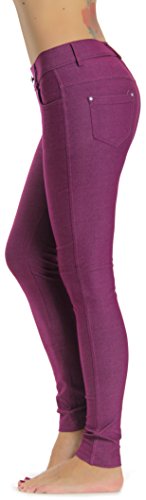 Image of Prolific Health Women's Jean Look Jeggings Tights Slimming Many Colors Spandex Leggings Pants Capri S-XXXL
