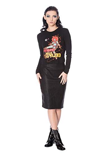 Banned Clothing - Sci-Horror Top S/Black