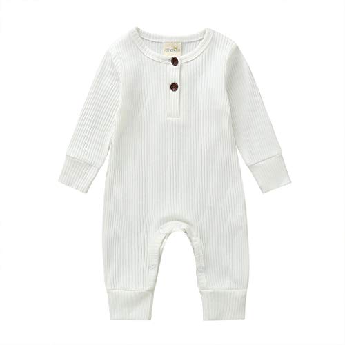 Image of Newborn Summer Baby Boy Girl Rompers Bodysuit Jumpsuit Playsuit One Piece Outfit Clothes