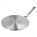 9.25inch Stainless Steel Coffee Milk Cookware Simmer Ring Induction Hob Plate Heat Diffuser Medium