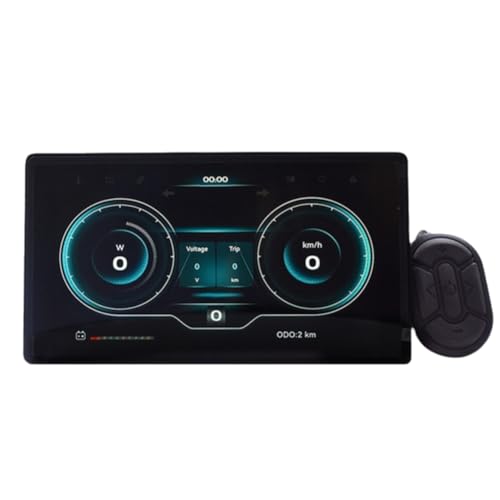 Écran LCD de vélo électrique haut de gamme avec câblage SM 5pin
