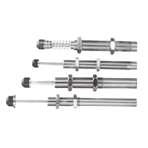 Amortisseur hydraulique MAKC1008 et butée de fin de course filetée M10