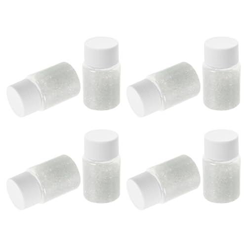 Vidrio Triturado para Manualidades Rellenos Decorativos Brillo Blanco 2