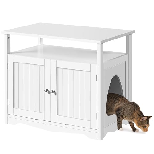 Yaheetech Cat Litter Box Enclosure