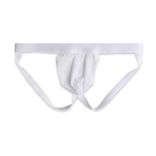 Men's Sexy G-String Underwear Low Rise Bulge Thong Underwear Premium Hot Men's Jockstrap Thong White Men's Sexy G-String Underwear Low Rise Bulge Thong Underwear Premium Hot Men's Jockstrap Thong White